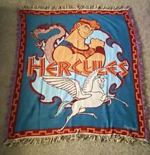 Beacon Disney Hercules Tapestry Woven Fringe Throw Blanket Balloon Hadas Pegasus picture