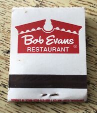 Bob Evans Restaurant Welcome To Bob Evans *Unstruck* Matchbook 1970s-80s picture