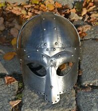 18GA SCA LARP Medieval Viking Ocular Helmet Replica gift item new picture