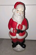Vtg 1973 Carolina Enterprises Lightes Blow Mold Santa Claus Christmas Decor 23
