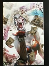 DCeased #1 Greg Horn VIRGIN Harley Quinn  25th Anniversary Exclusive Near Mint picture