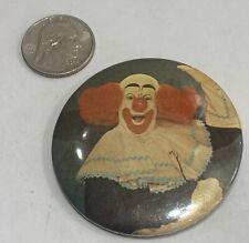 Vintage Bozo Show Chicago Pin Button Clown WGN picture