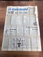 la marseillaise -1945 newspaper picture