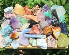 Bulk Mixed Crafters Collection: Gems Crystal Natural Rough Raw 2000 Carat Lot  picture