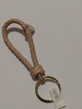 Laura Mercer Wristlet Braided Leatherette Strap Keychain Accessory picture