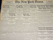 1923 JANUARY 29 NEW YORK TIMES - GREAT ART THEATRE PLANNED BY GEST - NT 7898 picture