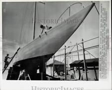 1962 Press Photo Yacht Racing Boat 
