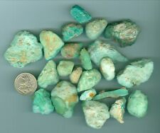 208 Grams of Stabilized American Fox Mine Turquoise Rough Nevada Turquoise picture
