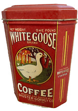 “WHITE GOOSE COFFEE” Reproduction TIN-The Tin Box Company picture