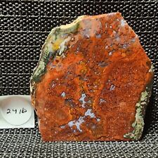 Stunning Red Lightning Agate Slab, Cab/Collect, Awesome Colors, Mexico picture