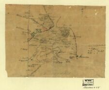 1864 Map of Marietta, Georgia | Union Troop Position | June 1864 | Georgia Map picture