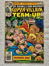 Super-Villain Team-Up #6, 1976 Marvel Comics, 1st Appearance Běla picture