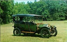 1912 Overland Model 61 Touring Car Long Island Auto Museum Chrome Postcard picture