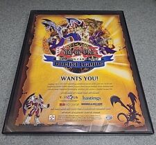 Yu-Gi-Oh TCG Duelist League Season 1 2003 Print Ad Framed 8.5x11  picture