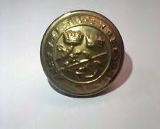 Vintage British Corps of Commissionaires Brass  Uniform Button Shank 17mm 2g picture