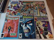 Random Marvel Comics Lot Marvel Tales, Morbius, Spider-Man, Cpt. America, etc picture