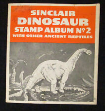 Vintage 1938 Sinclair Dinosaur Stamp Album No. 2 with 23 of 24 Stamps, Oil & Gas picture