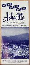 1970s Brochure Where to Go Asheville Blue Ridge Parkway Biltmore House NC Hiking picture