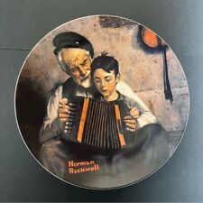 Vintage 1981 Norman Rockwell The Music Maker Decorative Plate #22396 S picture