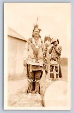 J98/ Fairfax Oklahoma RPPC Postcard c1930s Indian Native Ne-Wah-Le Osage  232 picture