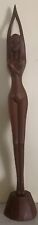 Vintage Hand Carved Wooden Nude Woman picture
