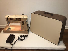 1959 Singer Type 401a sewing machine TIME WARP CONDITION with carry case, pedal picture