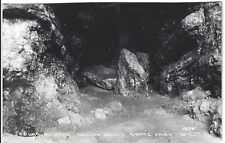 RPPC B&W Photo Postcard #169 Treasure Cave Nelson Dewey State Park WI picture