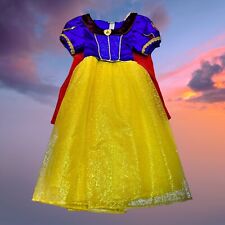 Disney Parks Snow White Costume Dress Girls Size Large 10/12 Authentic Original picture