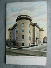 Antique Women's Club Building, Worcester, Massachusetts Undivided Back Postcard  picture