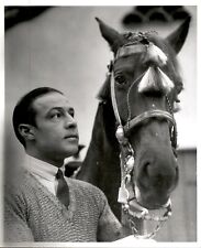 LD328 2nd Gen Photo RUDOLPH VALENTINO WITH HORSE 