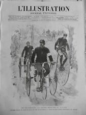 1869 1886 VELOCIPEDE STEAM AMERICAN SKATE BIKE CYCLIST 8 ANTIQUE NEWSPAPERS picture