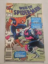 Web of Spider-Man #81 Newsstand (Marvel Comics, October 1991) picture