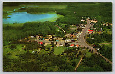 Boulder Junction Wisconsin WI Aerial View Postcard Wisconsin picture