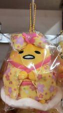 Sanrio Character Gudetama Mascot Chain (Sakura Kimono) Plush Doll New Japan picture