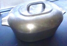 VINTAGE GHC MAGNA LITE CHICKEN ROASTER WITH LID /8 QT/SITS FLAT/VERY NICE USA picture
