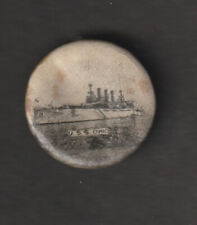 USA 1908 Great White fleet of USS OHIO, badge picture