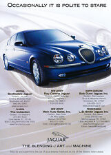 2000 Jaguar S-Type - stare -  Classic Vintage Advertisement Ad D09 picture
