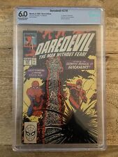 Daredevil #270 CBCS Graded 6.0 Spiderman Cover 1st Blackheart Marvel 1989 picture