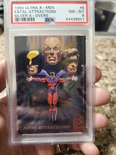 1994 Fleer Ultra X-Men Silver X-Overs Fatal Attractions Psa 8 picture