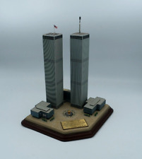 Danbury Mint Twin Towers Commemorative World Trade Center 911 Memorial NYC 8