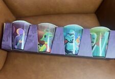 Disney Parks Star Wars Set 4 Glasses Glass Oga’s Cantina Jeff Granito 2023 New. picture