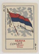 1896 Cincinnati Game of Flags No 1111 12 Flag Back Serbia Servia #I4 0w6 picture