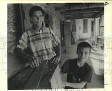 1989 Press Photo Al Robert and Son Joel Robert in Burnside - noc35078 picture