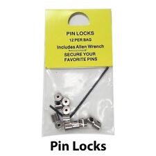 ( 48 Pieces ) Pin Keepers Pin backs Pin Locks Locking Pin Backs w/ Allen Wrench picture
