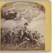 Commerce The Apotheosis of Washington DC Stereoview c1870 picture