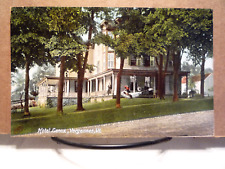 1907 Vermont VT ~ Vergennes, Hotel Genox, Hammock, Porches picture