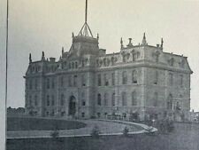 1895 Manitoba Canada Winnipeg Government House Parliament illustrated picture