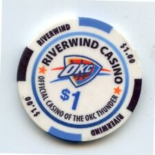 1.00 Chip from the Riverwind Casino Goldsby Oklahoma OKC picture