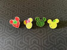 Lot of 4 Fruit Mickey Ears Disney Pins picture
