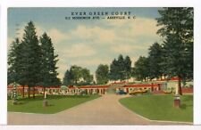 1954 - EVER GREEN COURT, 25 Modern Units, Asheville NC Roadside America Postcard picture